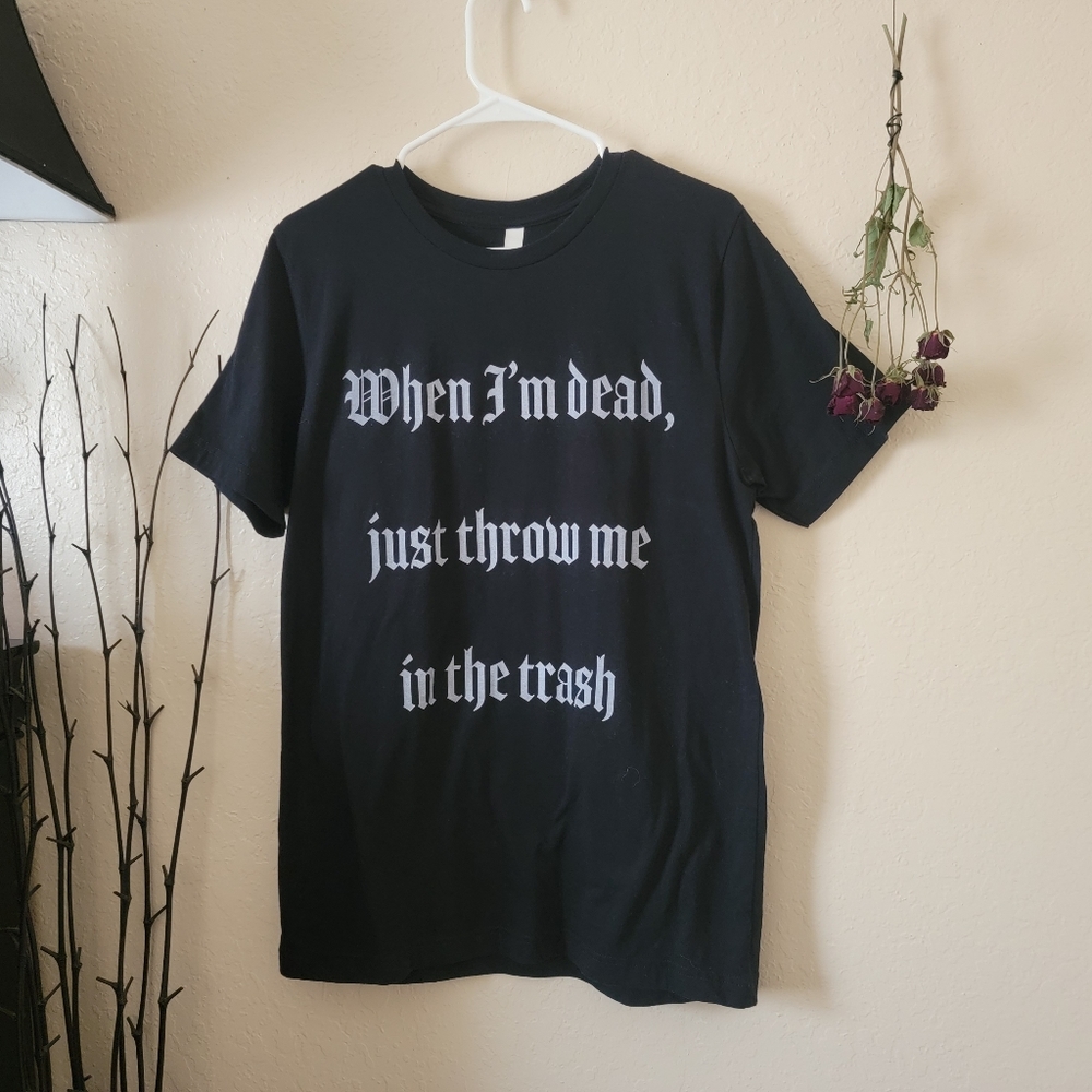 Frank Reynolds Throw Me in Trash Tee Always Sunny